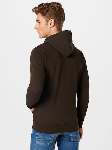 Petrol Industries Zip-Up Hoodie 'Essential' in Green