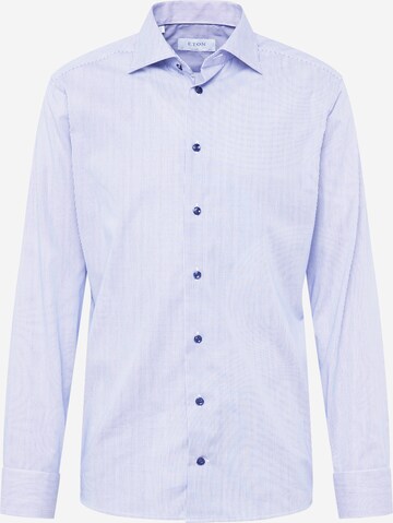 ETON Klasický střih Košile 'Poplin' – modrá: přední strana