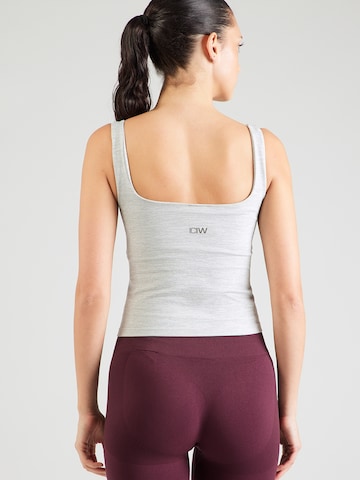 ICANIWILL Sportovní top 'Smooth' – šedá