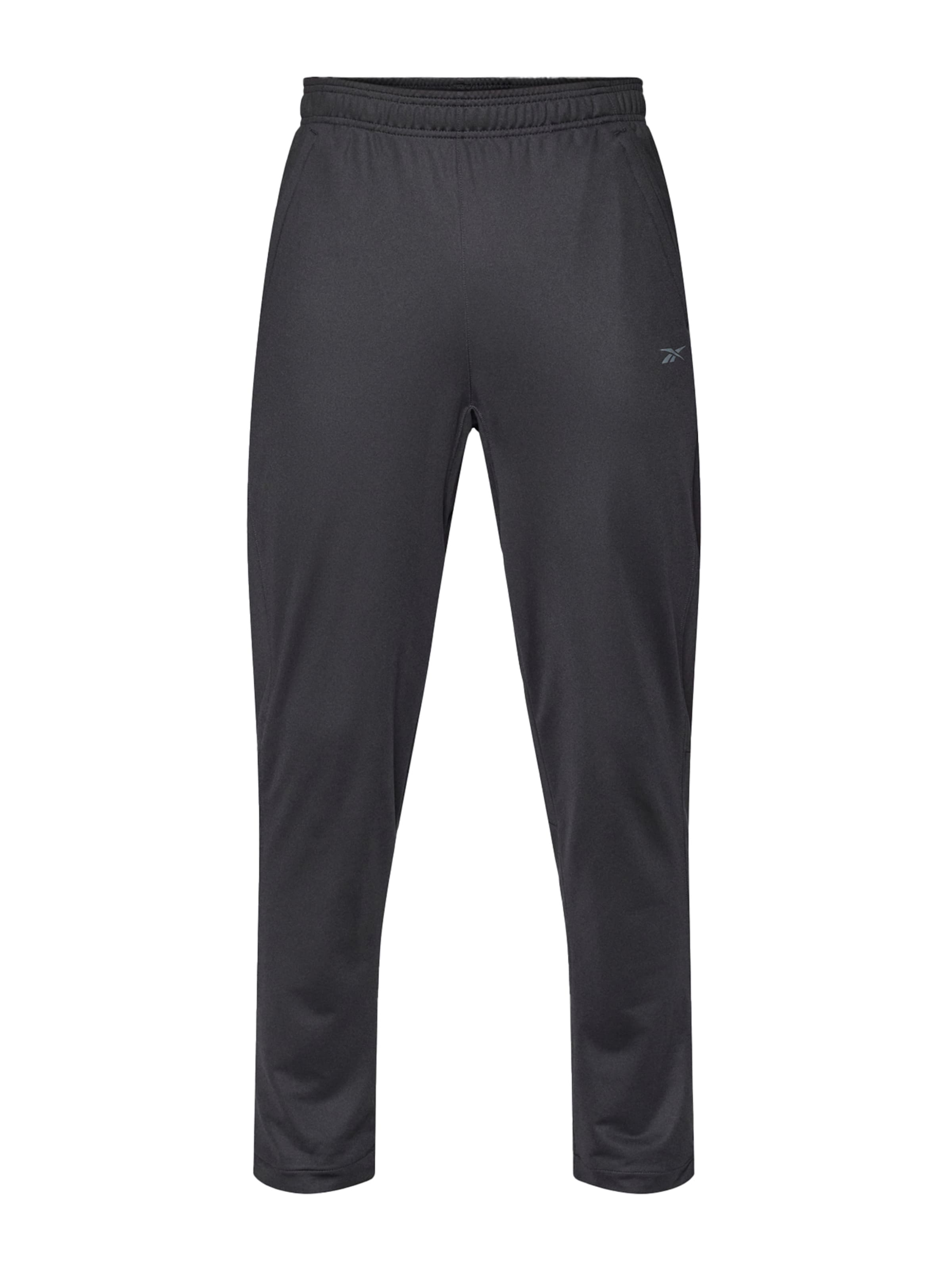 Reebok regular Παντελόνι φόρμας σε μαύρο: μπροστά