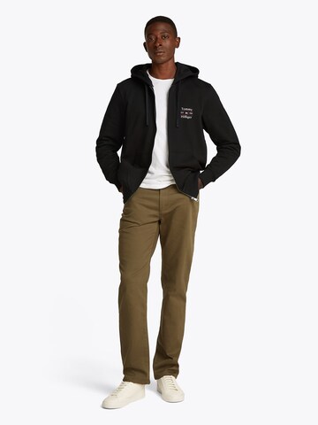 TOMMY HILFIGER Кофта на молнии в Черный