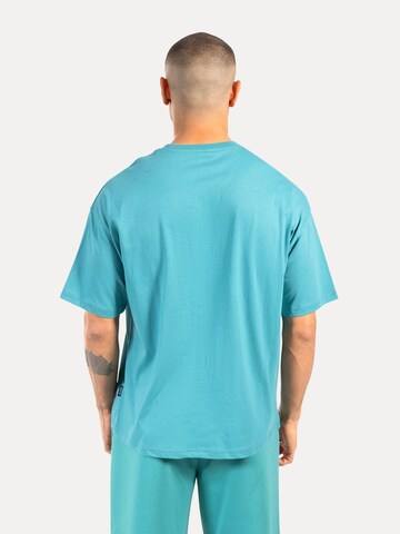 Smilodox T-Shirt Oversize Cedrik in Blau