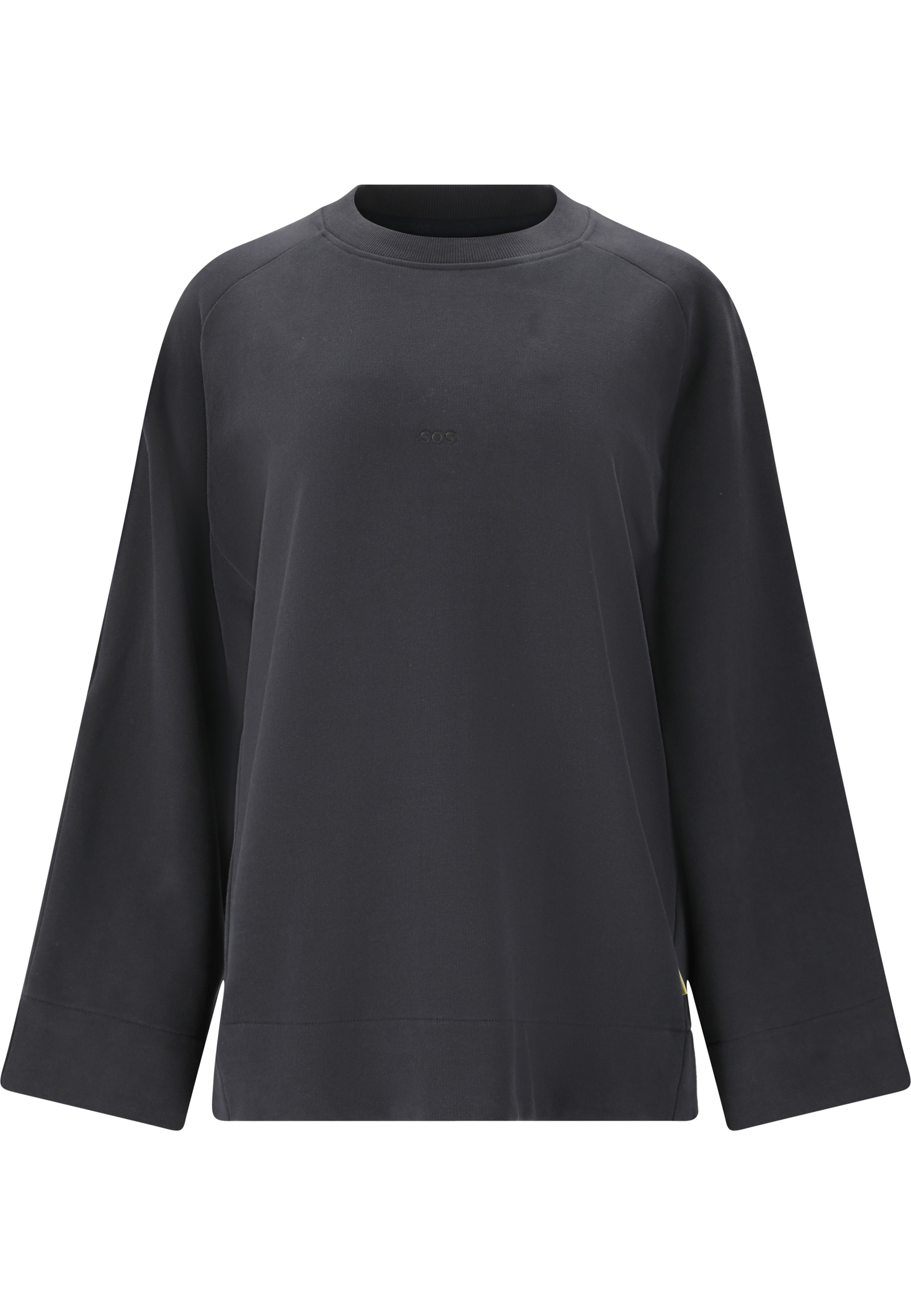 SOS Sweatshirt 'Ramiu' in Schwarz: Vorderseite