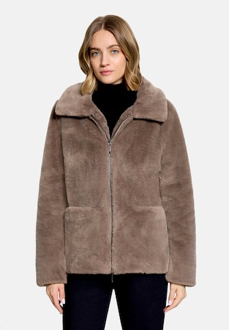Amber & June Jacke in Braun