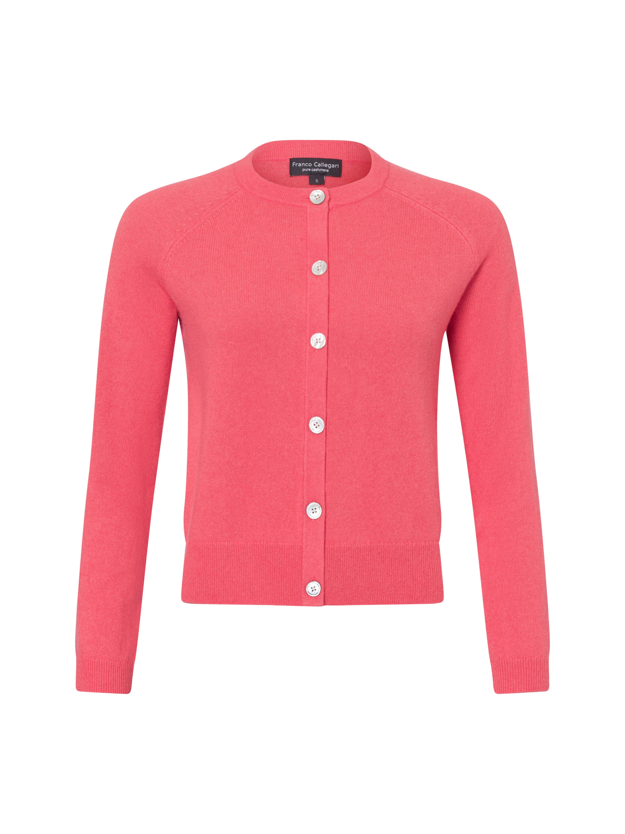 Franco Callegari Strickjacke in Pink: Vorderseite