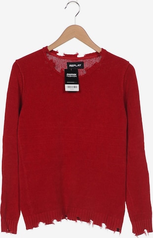 REPLAY Sweater & Cardigan in S in Red: front