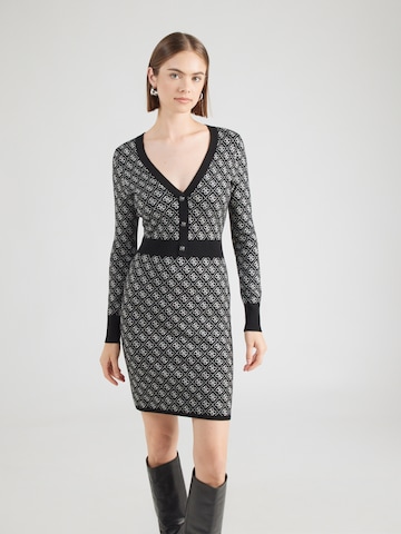 Abito in maglia 'AUBREY' di GUESS in nero: frontale