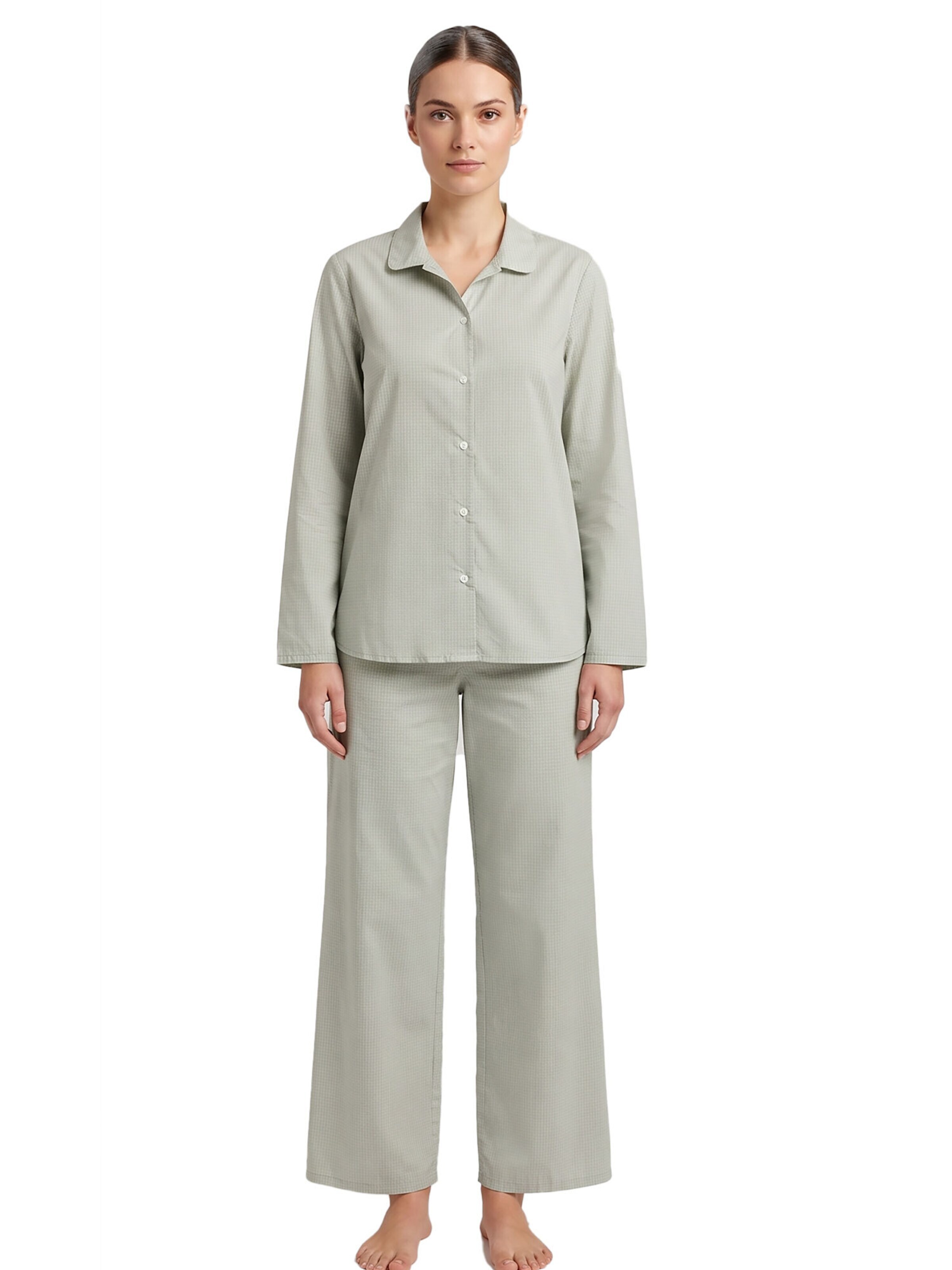 Seidensticker schwarze Rose Pyjama‌‌‌‌‌‌‌‌‌ in Grün