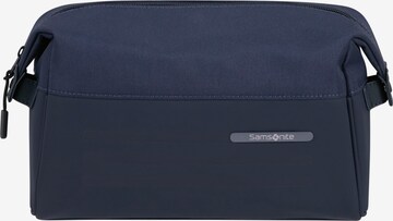 SAMSONITE Toiletry Bag 'Stackd' in Blue: front