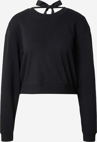 Monki Sweatshirt 'Tugba' in Black: front