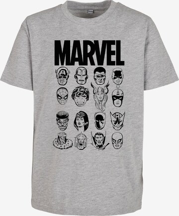 Maglietta 'Marvel' di Mister Tee in grigio: frontale