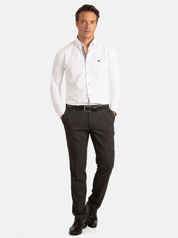 Williot - Regular Fit Camisa em castanho