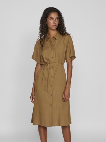VILA Shirt dress in Green: front