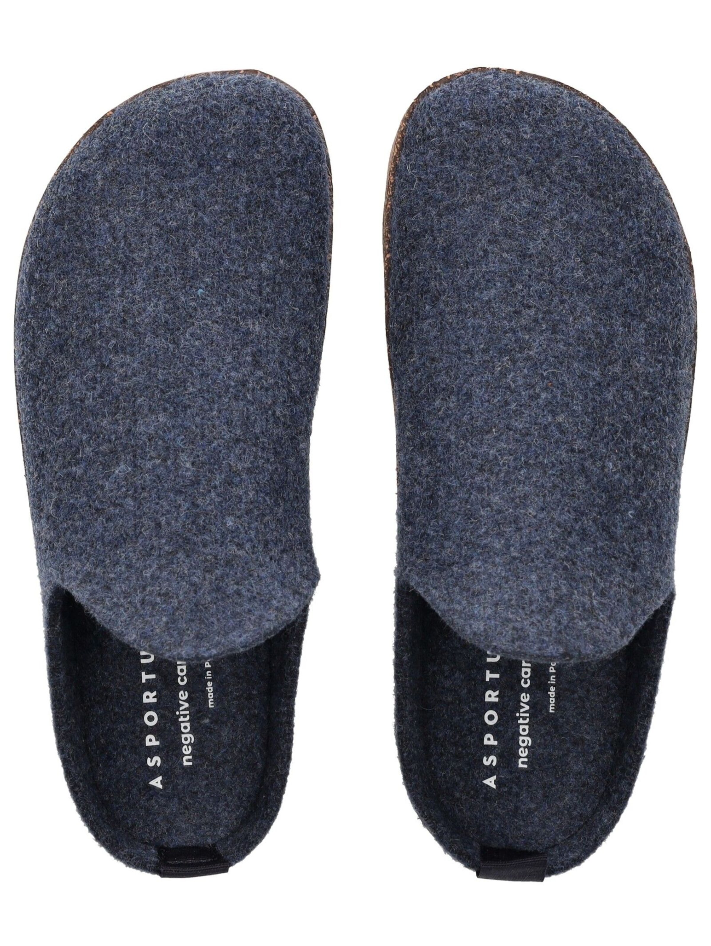 Pantoufle Asportuguesas en bleu