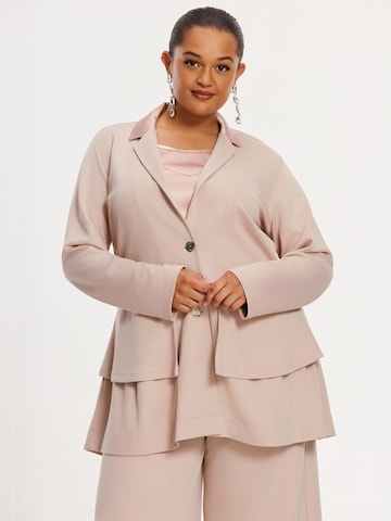 YOEK Blazers in Oranje: voorkant