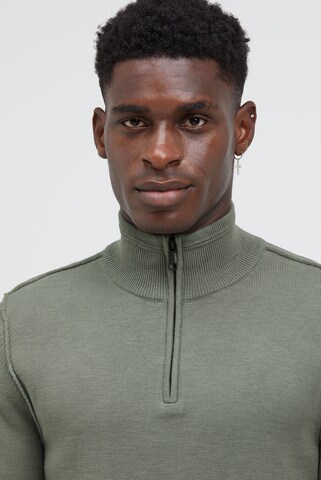 CMPD Troyer-Pullover mit Zipper in Grün