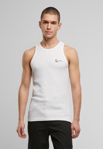 Maglietta 'Essential' di Karl Kani in bianco