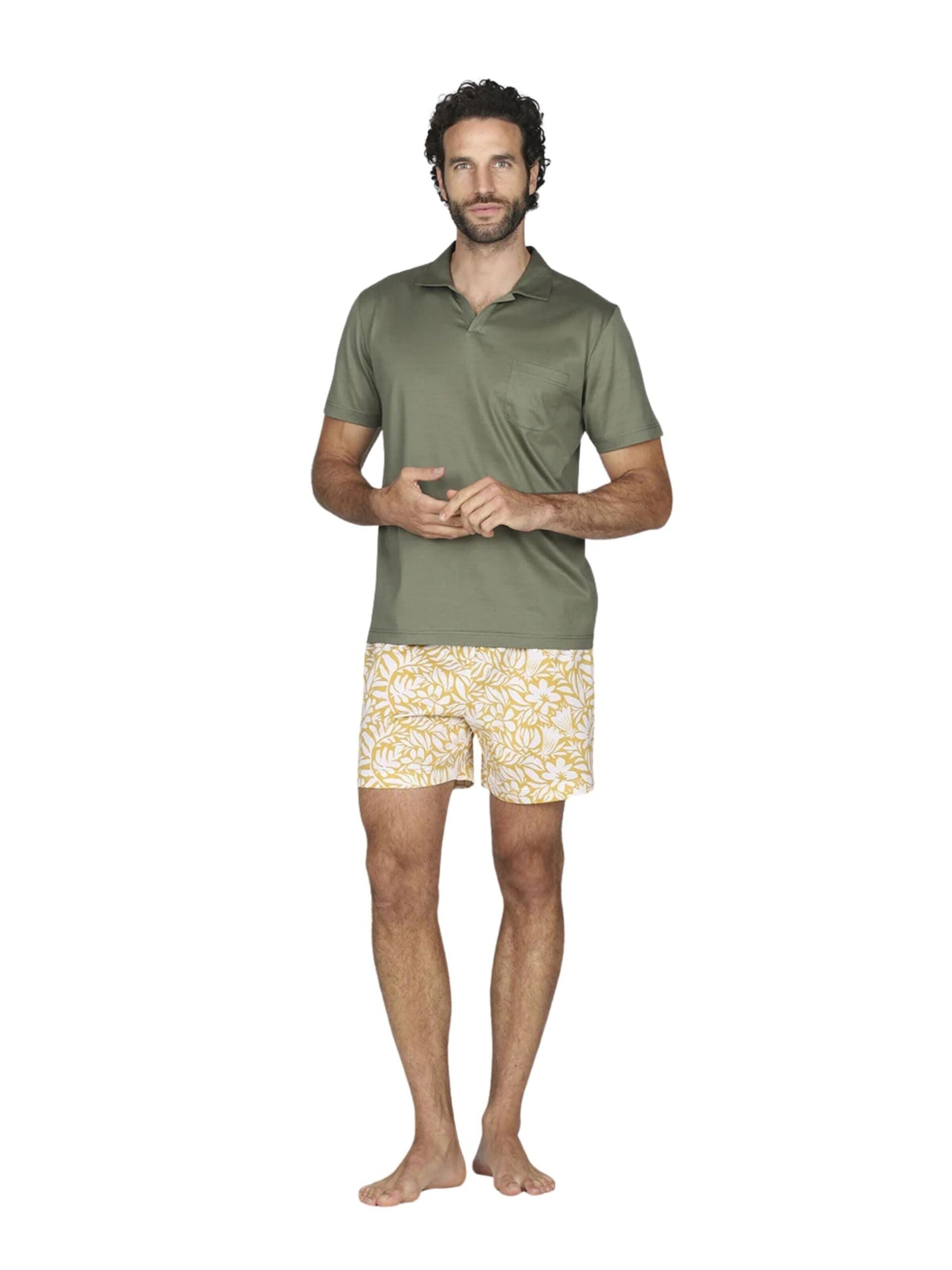 JULIPET Pajama short in Green