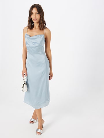 Maya Deluxe Cocktail Dress in Blue