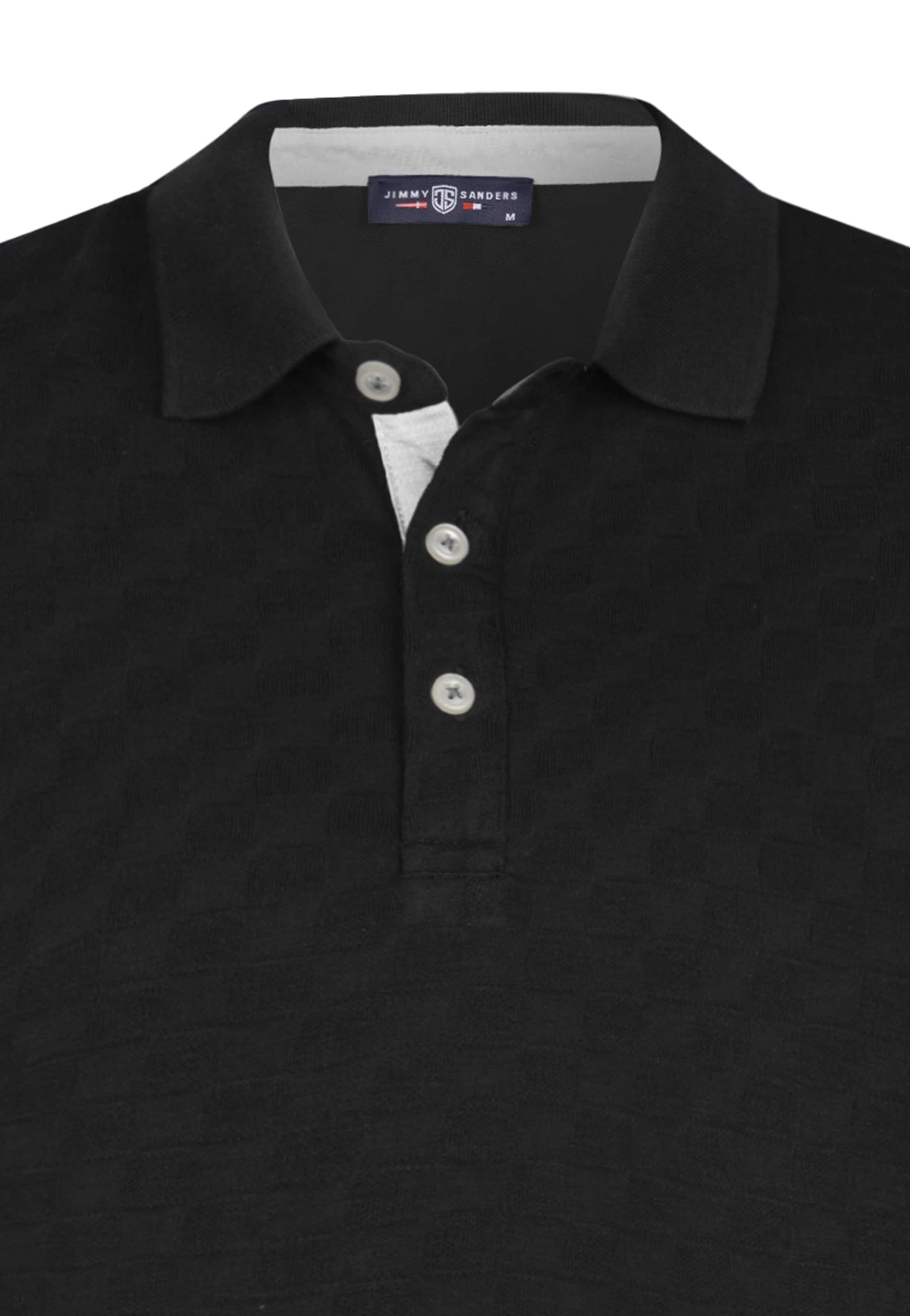 Jimmy Sanders Mugav suurus Särk, värv must