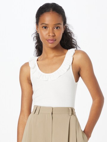 Pepe Jeans Top 'Dorina' in White: front