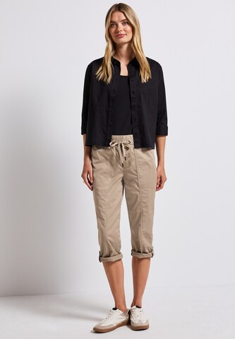 STREET ONE Slimfit Hose in Beige