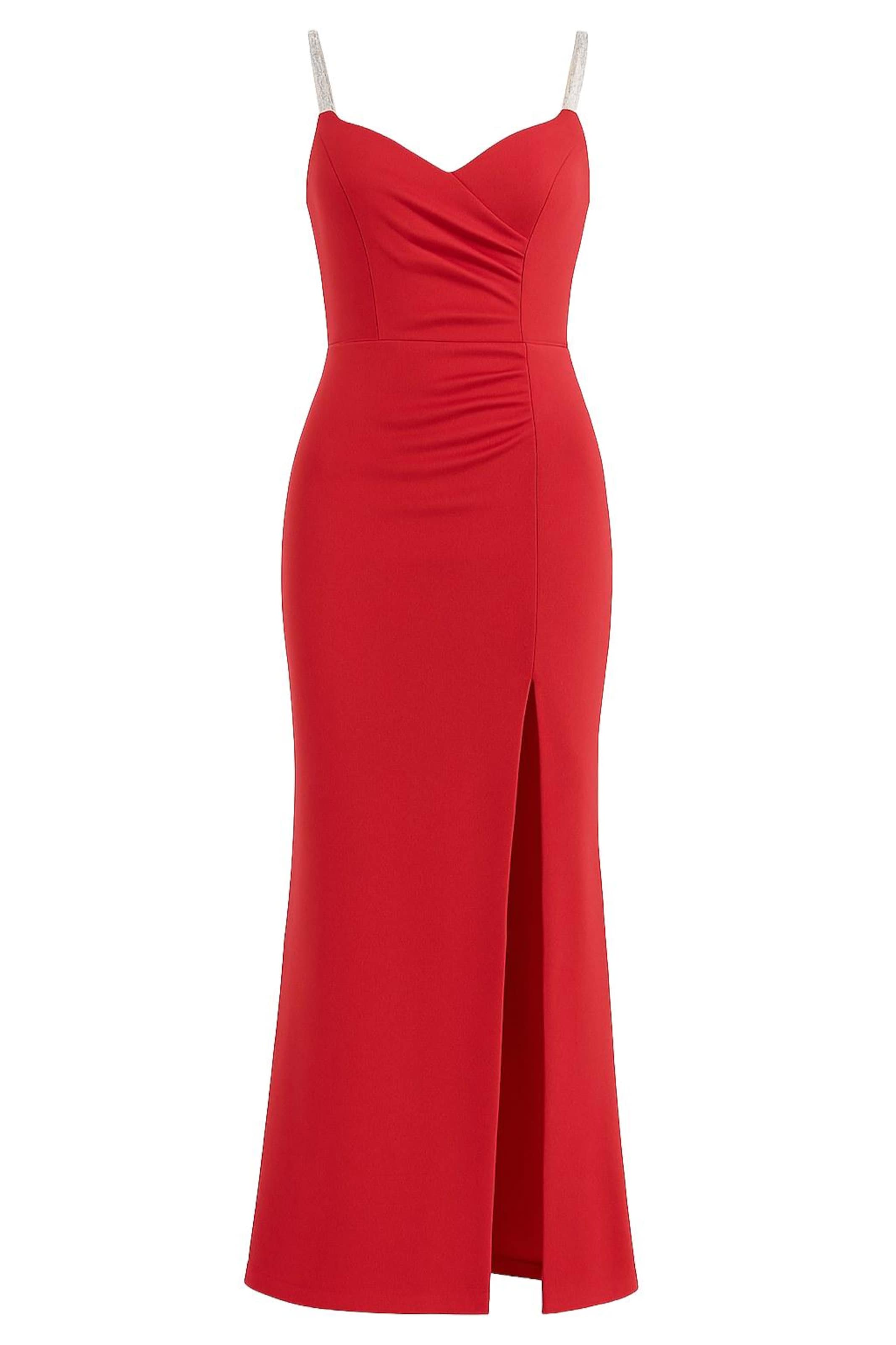 WOMAN VISION Jurk in Rood: voorkant