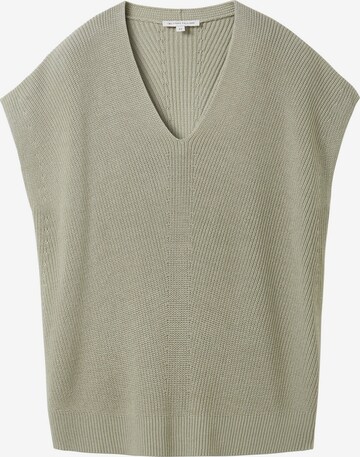 TOM TAILOR Sweater in Green: front