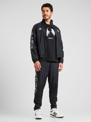 ADIDAS SPORTSWEAR Sportjacke 'Pride Tiro' in Schwarz