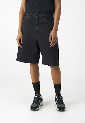 Carhartt WIP Loose fit Jeans 'Brandon' in Black: front