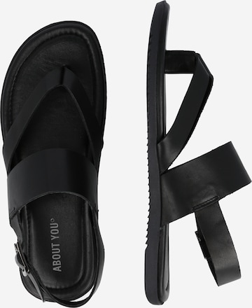 ABOUT YOU Sandals 'Alwin' in Black