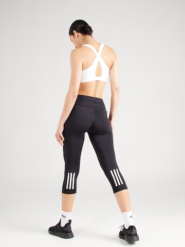 ADIDAS PERFORMANCE Skinny Workout Pants 'DailyRun' in Black