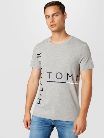TOMMY HILFIGER Majica | siva barva: sprednja stran