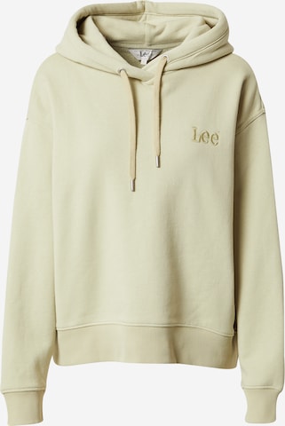 Lee Sweatshirt in Groen: voorkant