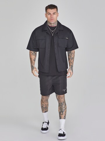 Pantaloncini da bagno di SikSilk in nero