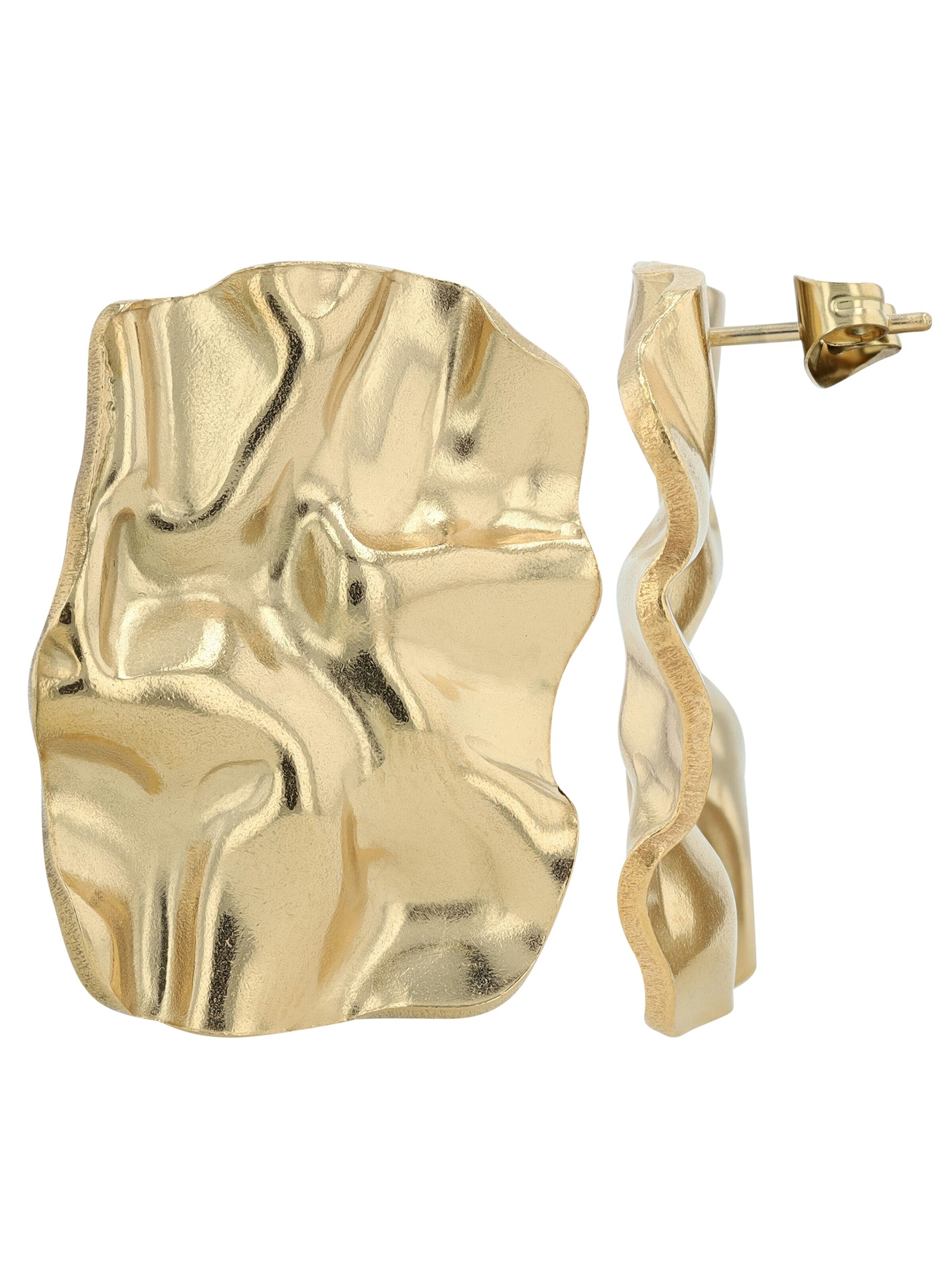 Akzent Earrings 'hautverträglich' in Gold