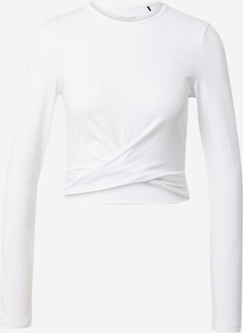 BJÖRN BORG Performance Shirt in White: front