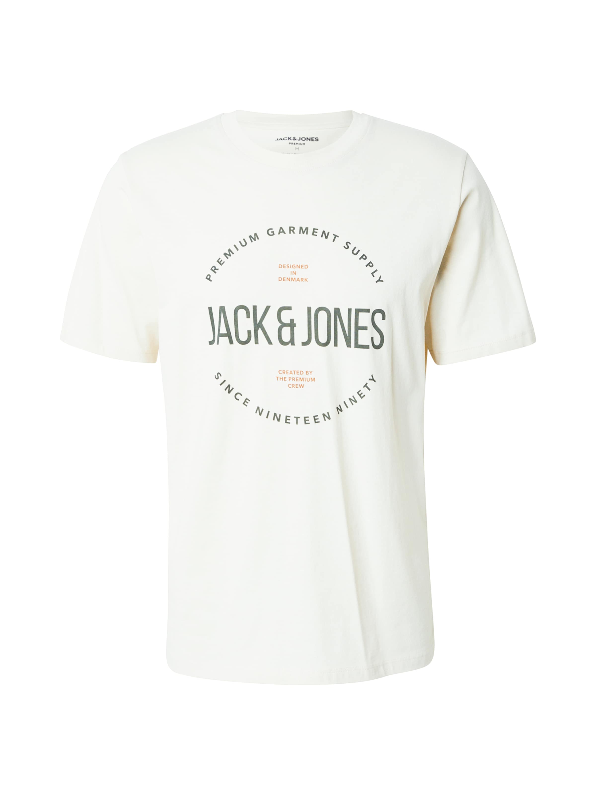 JACK & JONES Shirt 'JPRBLAaston' in Beige: voorkant