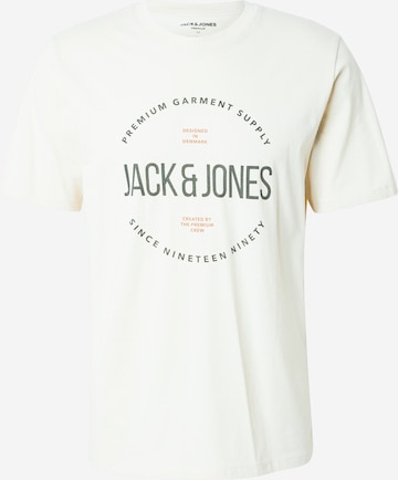 JACK & JONES T-Shirt 'JPRBLAaston' in Beige: Vorderseite