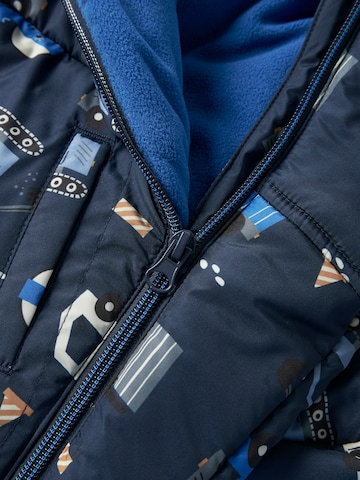 NAME IT Winter Jacket 'NMMMICCO' in Blue