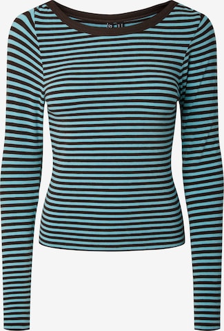 PIECES Shirt 'PCSof' in Blau: Vorderseite
