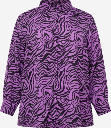 ONLY Curve Blouse 'ATHENA' in Purple: front