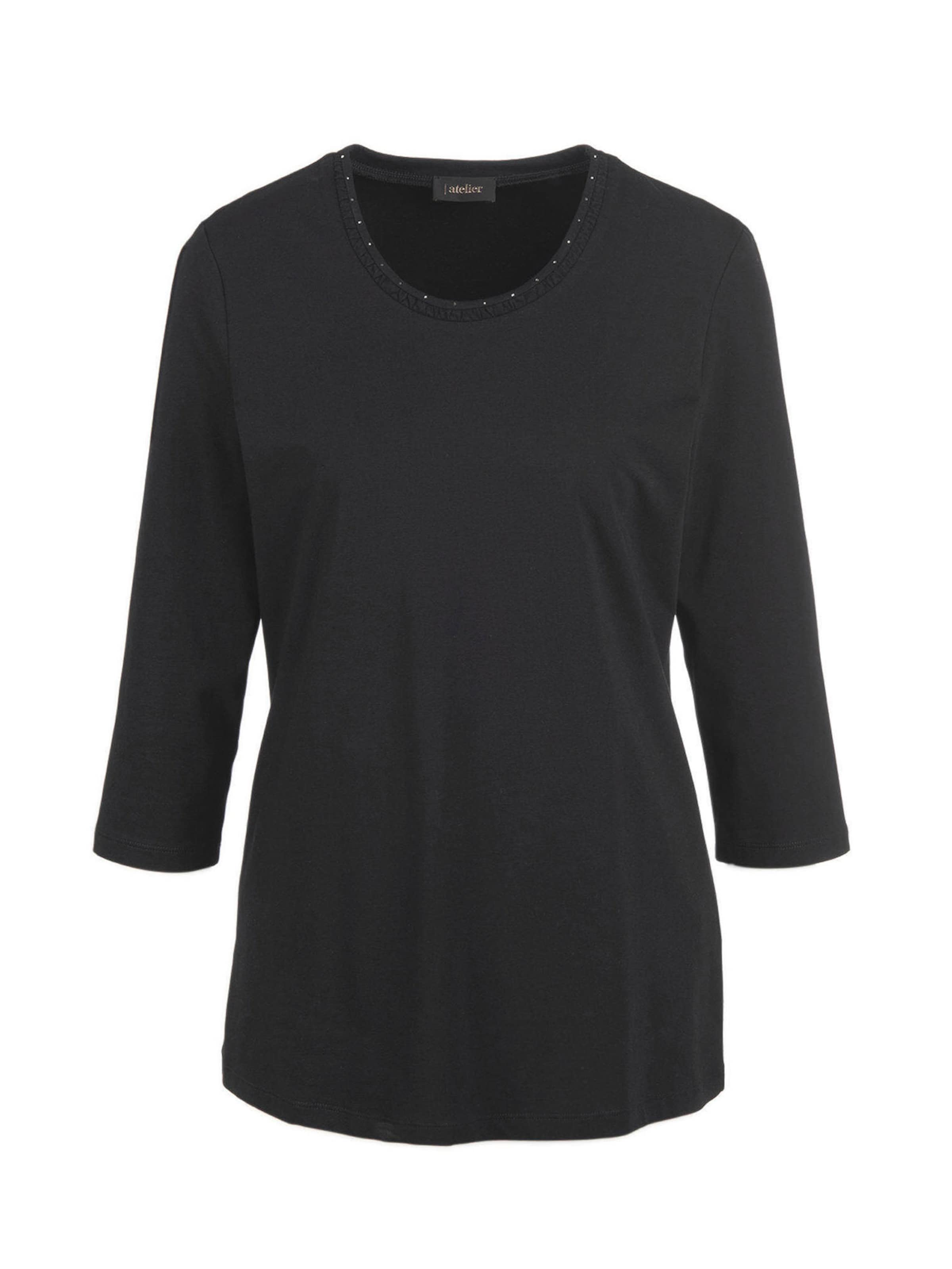 Goldner Shirt in Zwart: voorkant