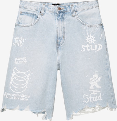 Pull&Bear Traperice u svijetloplava / bijela, Pregled proizvoda