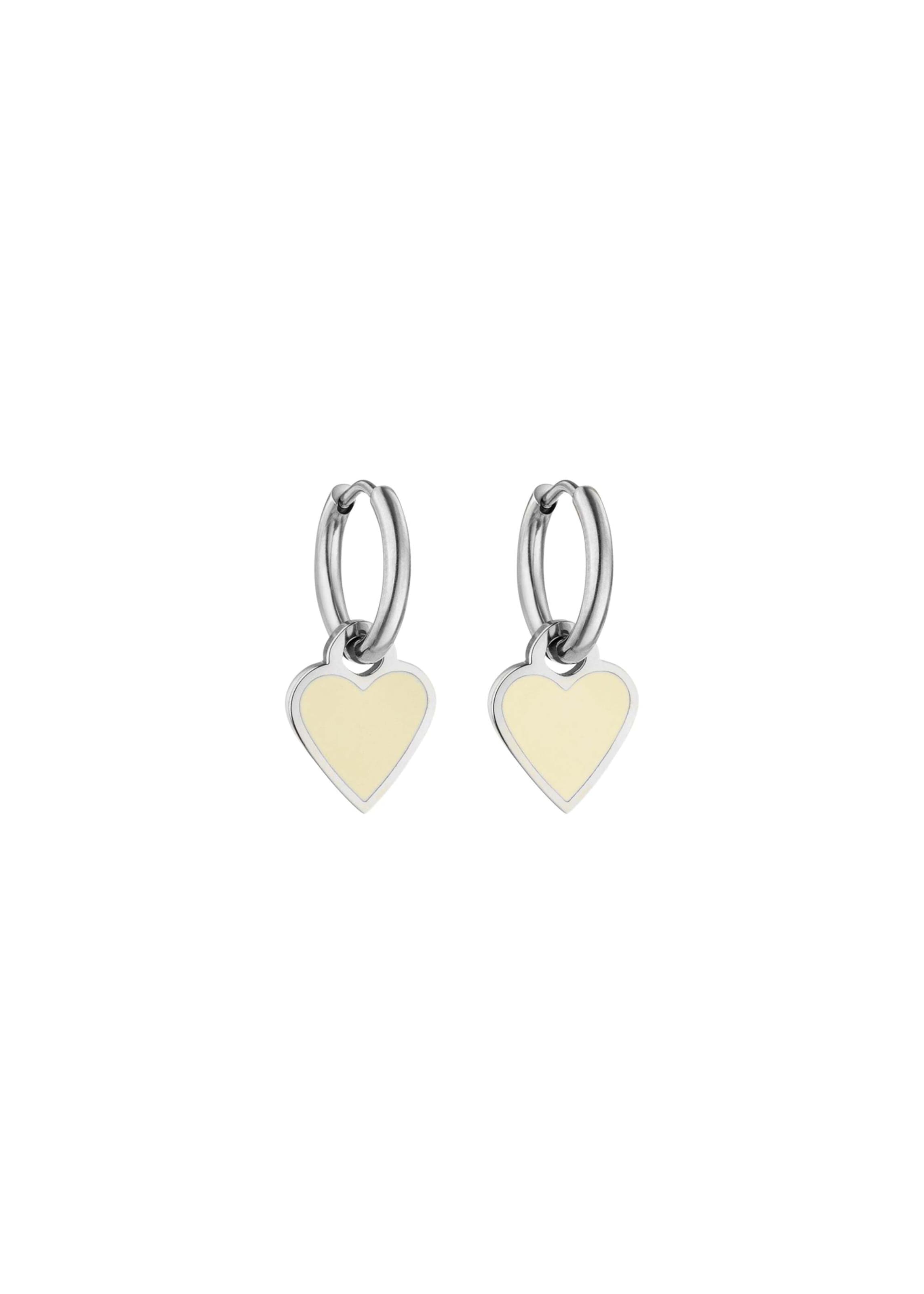 PURELEI - Pendientes en plata: frente