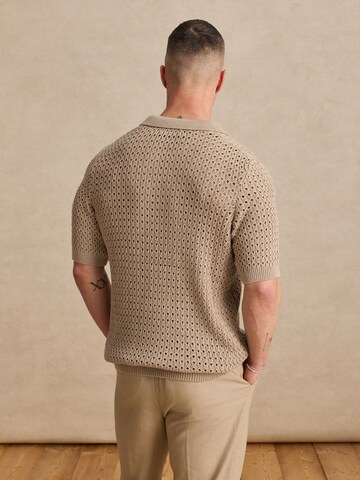 T-Shirt 'Malik' DAN FOX APPAREL en gris