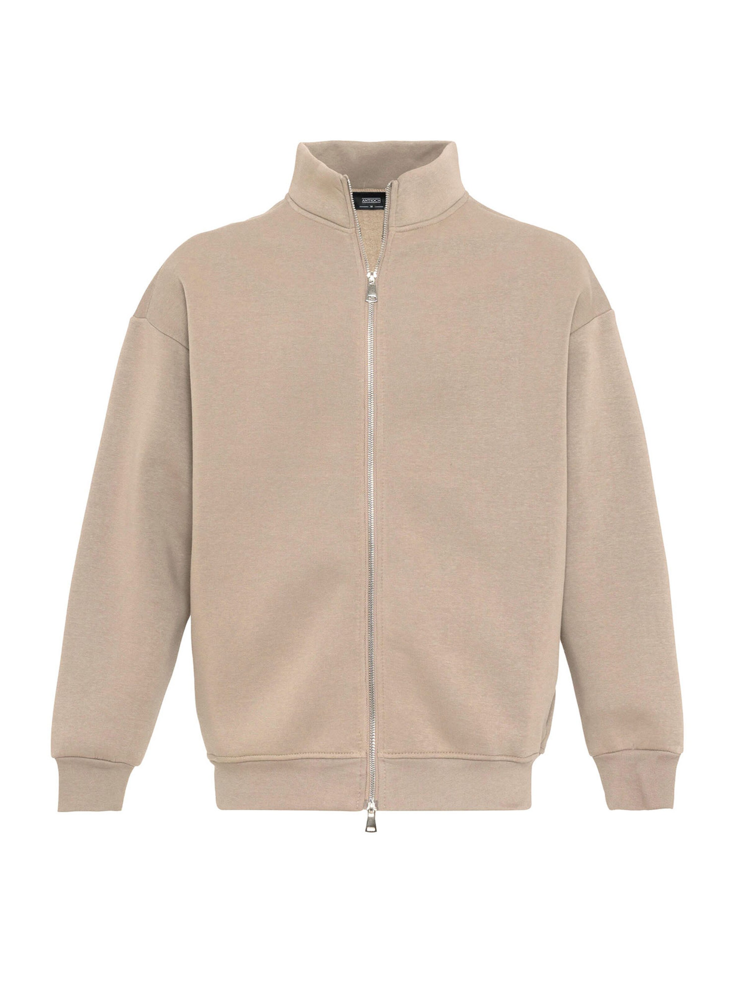 Antioch Ζακέτα φούτερ σε καφέ: μπροστά