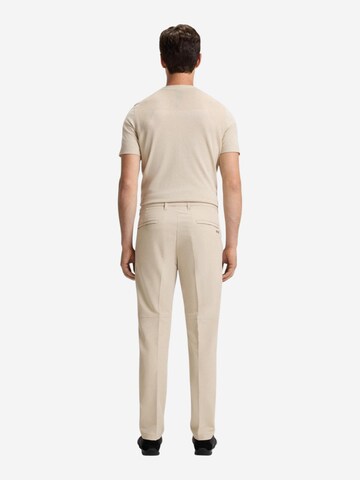 BOSS Slimfit Pantalon in Beige