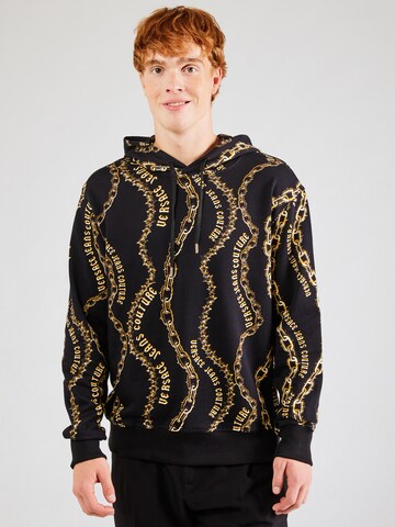 Versace Jeans Couture Sweatshirt in Schwarz: Vorderseite
