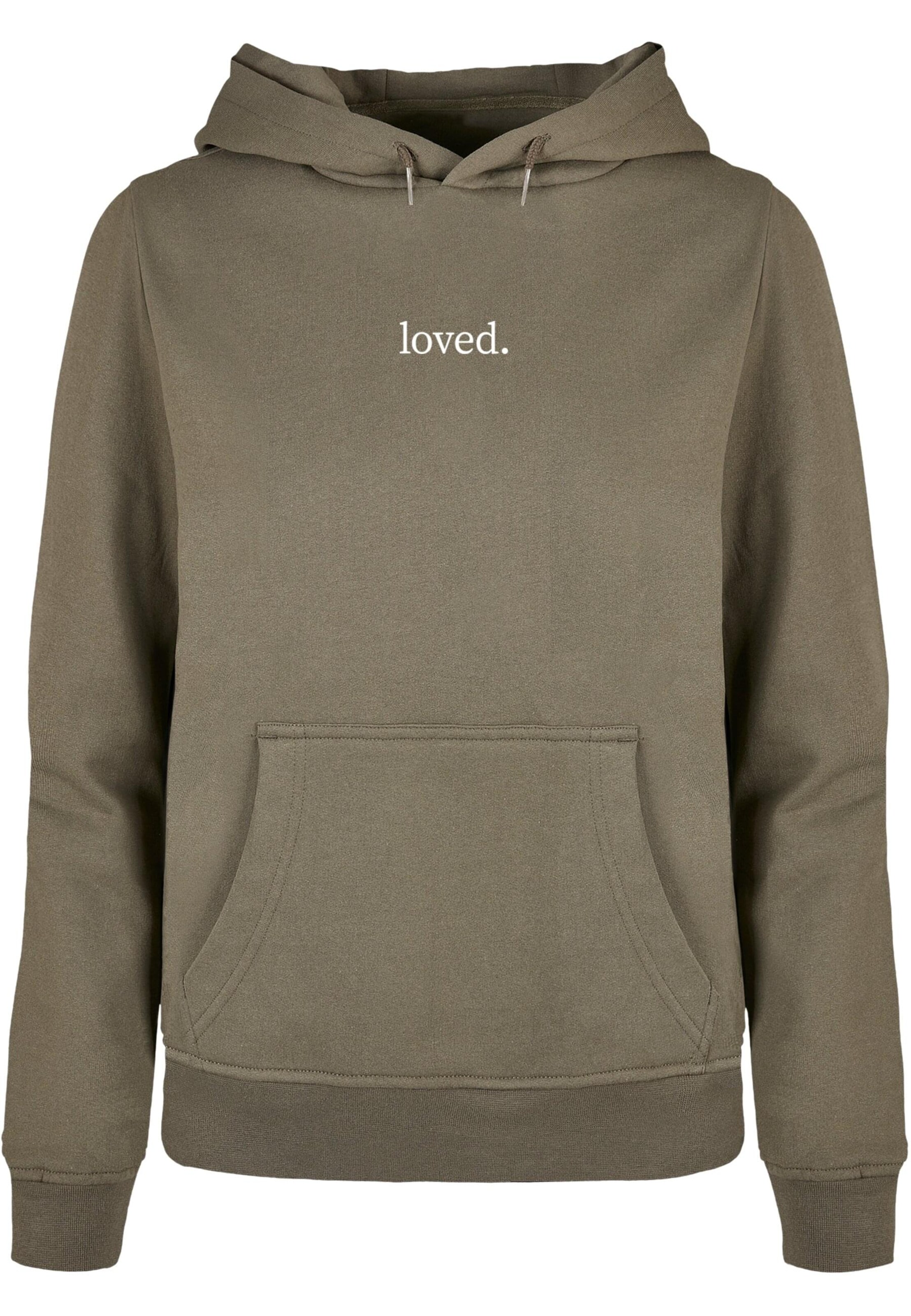 Sweat-shirt Merchcode en vert : devant